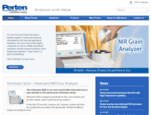Tablet Screenshot of perten.com